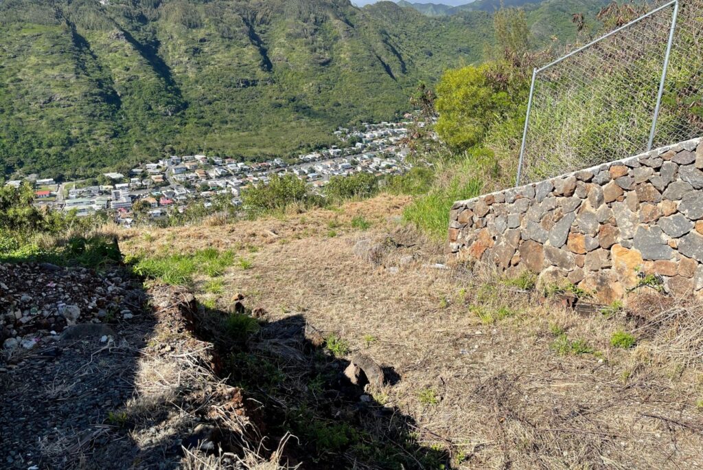 part of a 13 acre lot in Honolulu