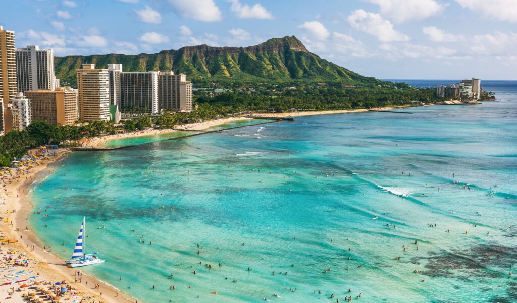 Hawaii,Beach,Honolulu,Waikiki,Beach