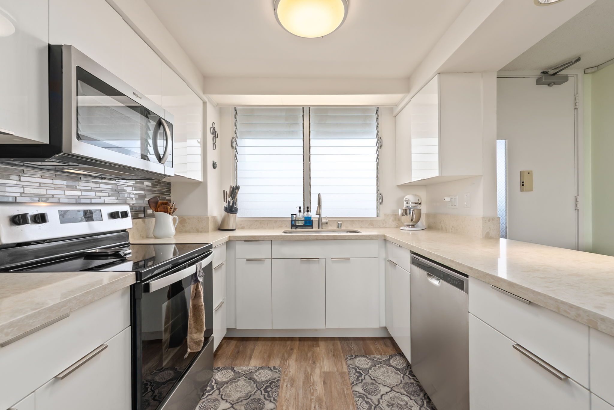 Kitchen at Honolulu condo