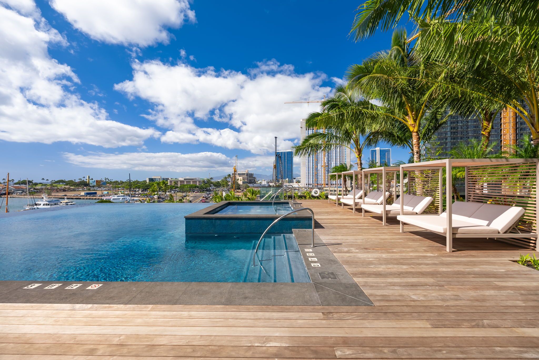 Luxury resident amenity at Victoria Place in Ward Village Honolulu
