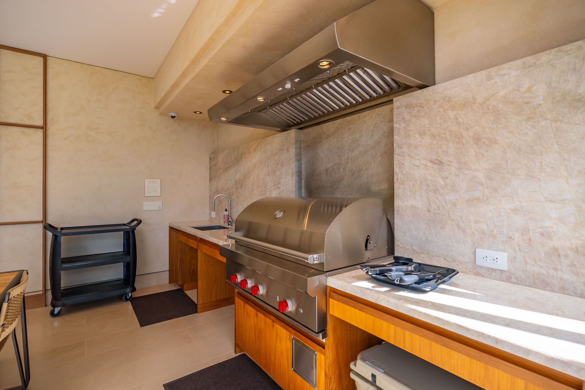 Private cabana amenity
