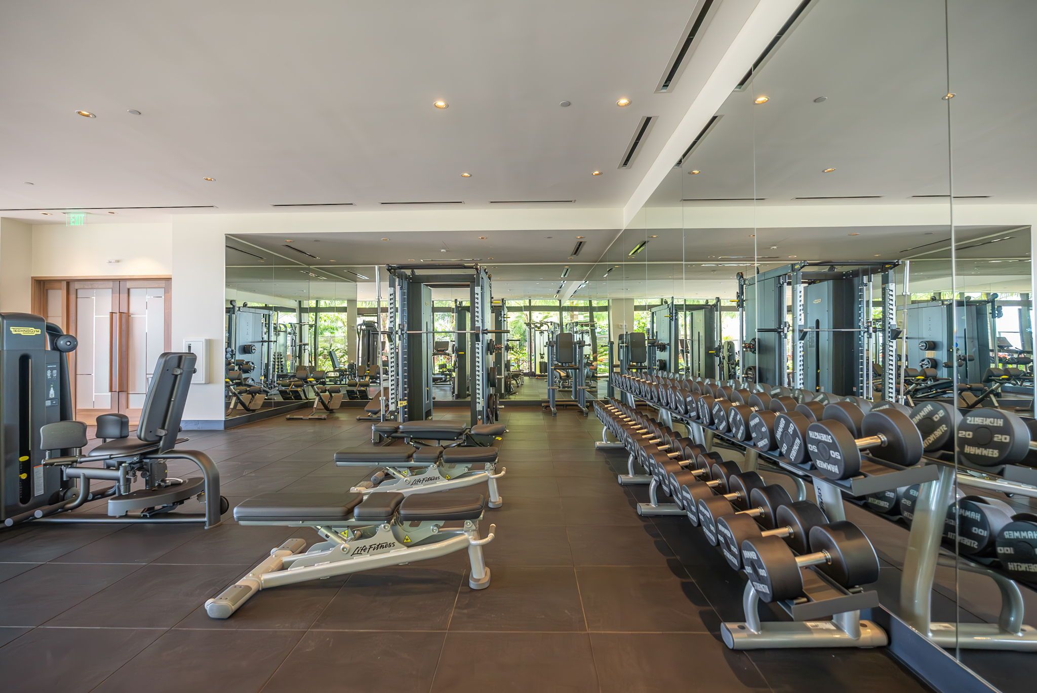 State-of-the-art fitness center